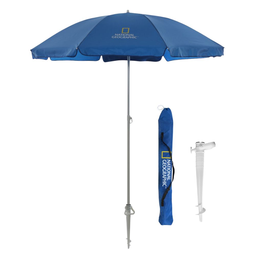 Sombrilla protección UV (Azul) - National Geographic
