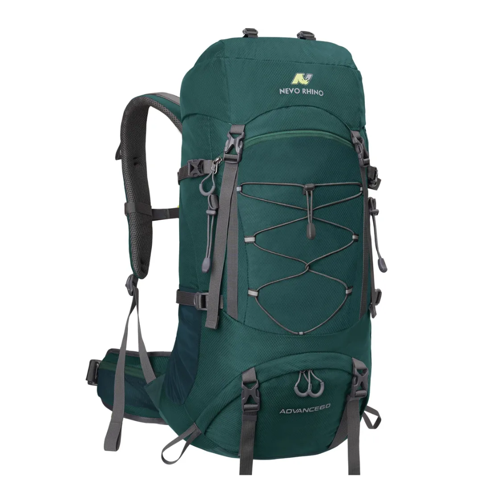 Mochila Outdoor Advance 60 litros (Verde) - NEVO RHINO