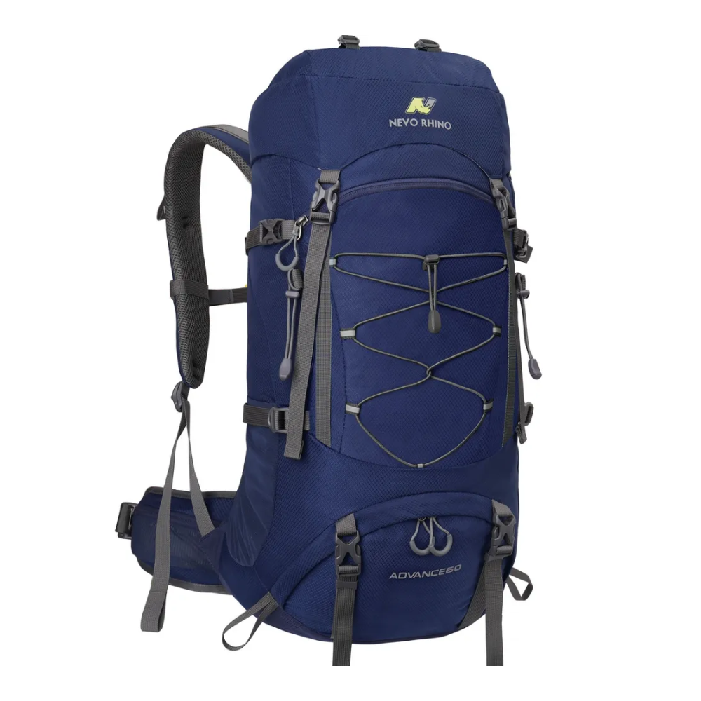 Mochila Outdoor Advance 60 litros (Azul) - NEVO RHINO