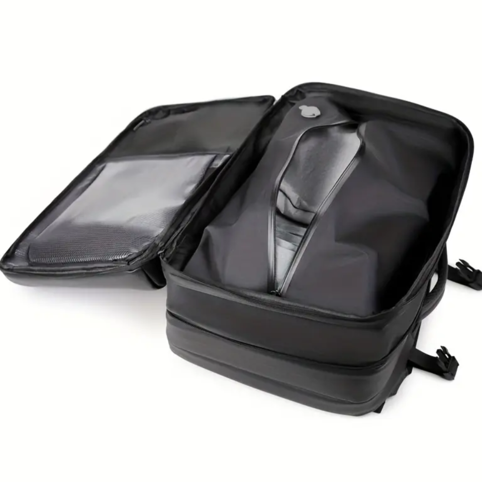 Mochila Viajera ejecutiva con bolsa de compresión (Negro) - AIRBAG