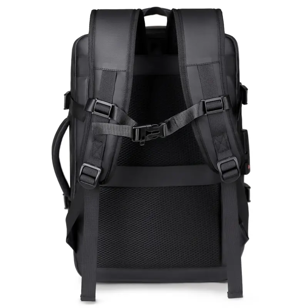 Mochila Viajera ejecutiva con bolsa de compresión (Negro) - AIRBAG