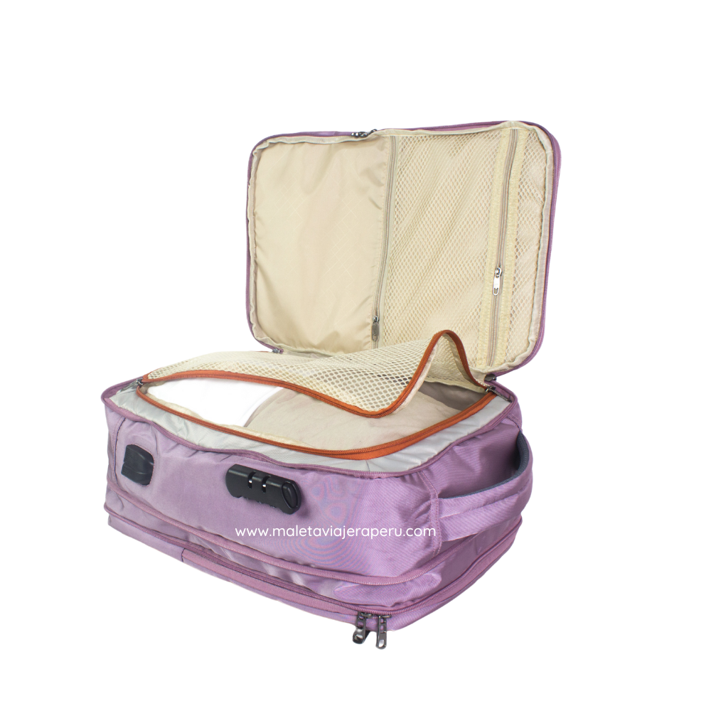 Mochila Viajera Deluxe (Uva) - Da Hood