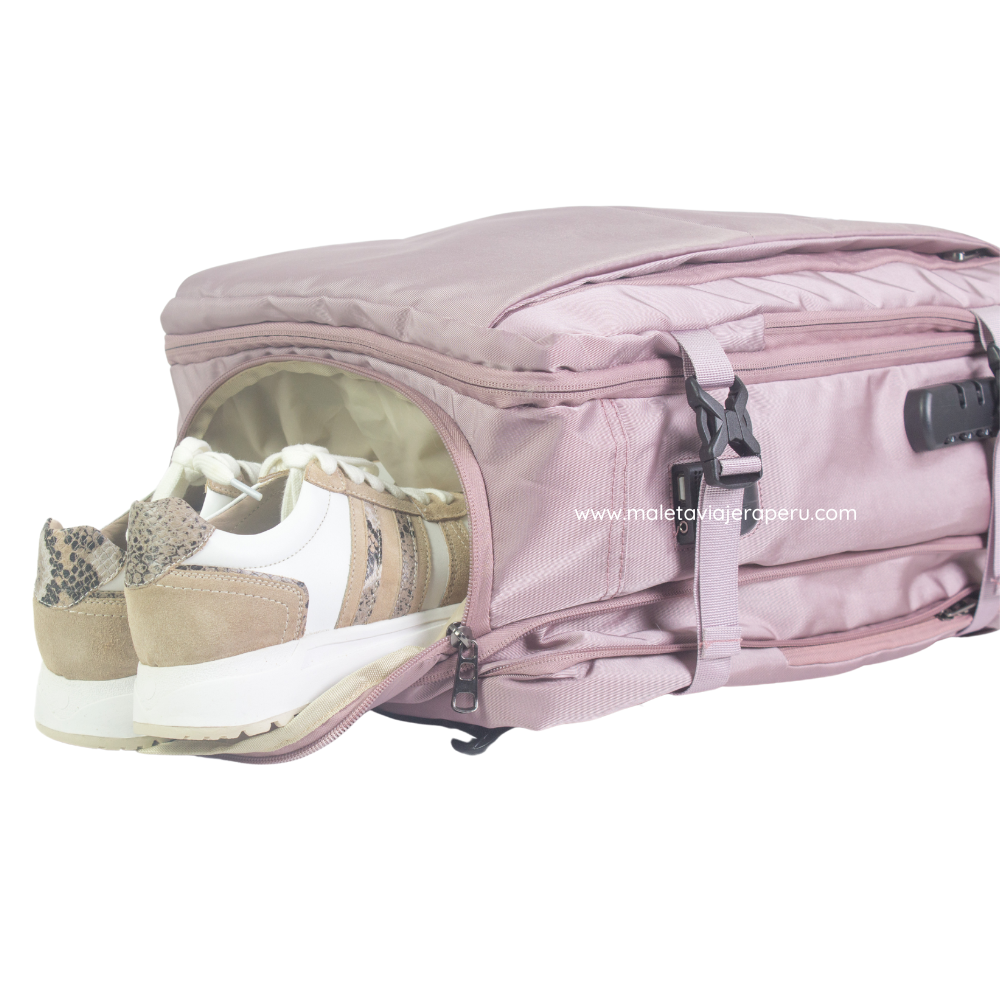 Mochila Viajera Deluxe (Palo Rosa) - Da Hood