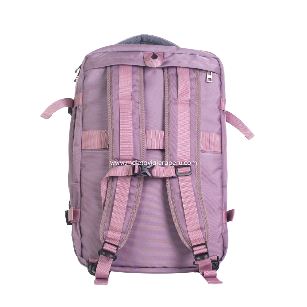 Mochila Viajera Deluxe (Uva) - Da Hood