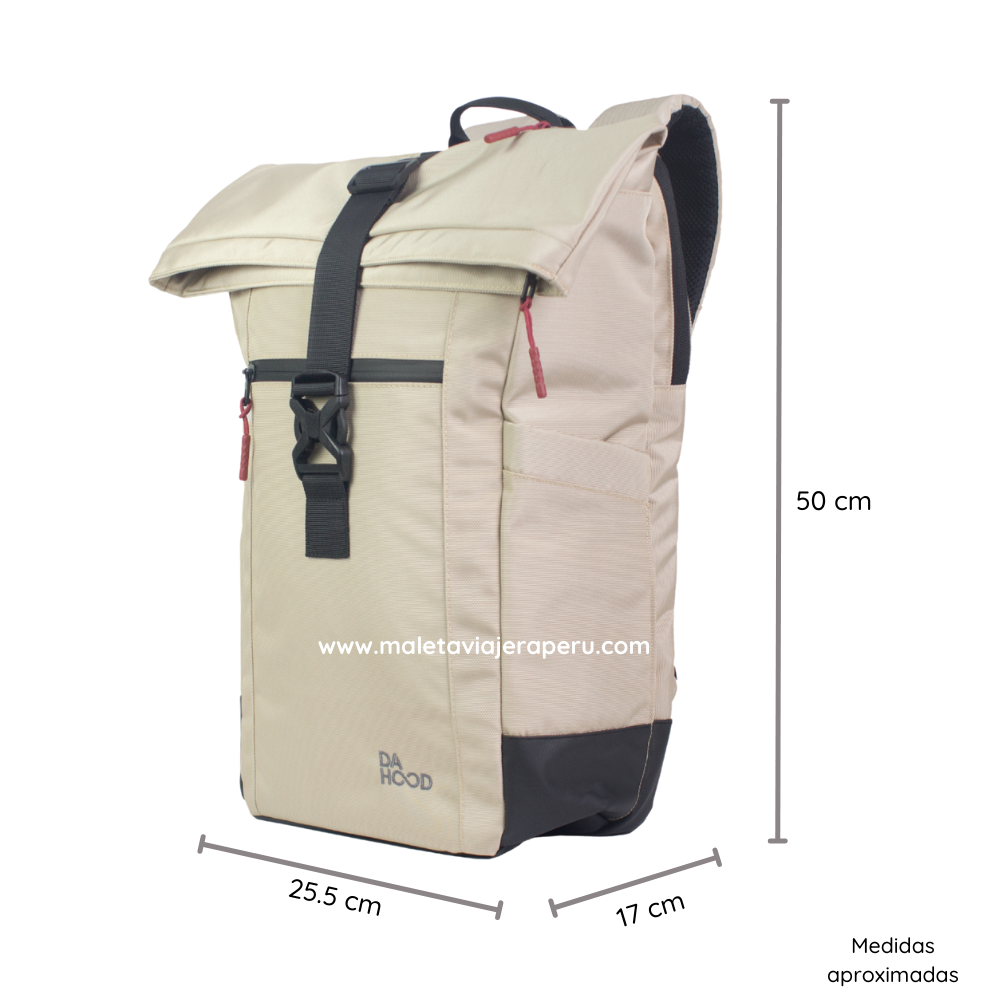 Mochila portalaptop Urbana (Beige) - Da Hood