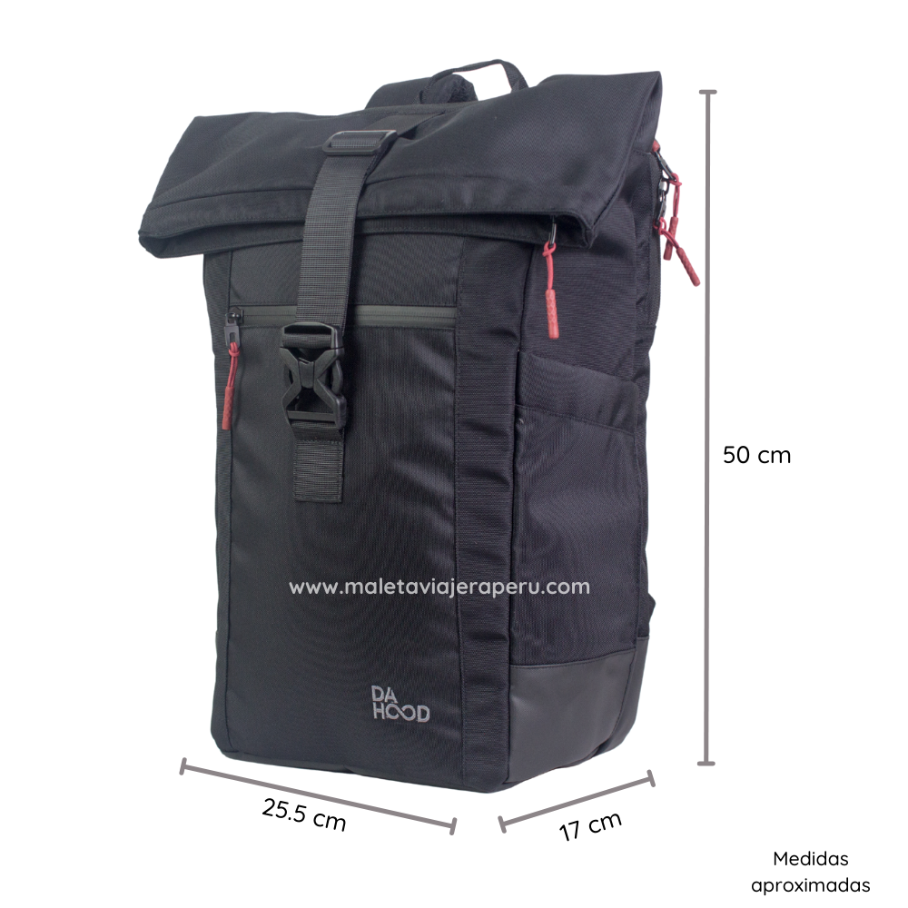 Mochila portalaptop Urbana (Negro) - Da Hood
