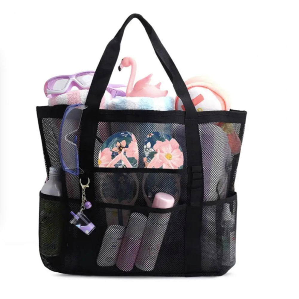 Bolso anti-arena para Playa o picnic (Negro)