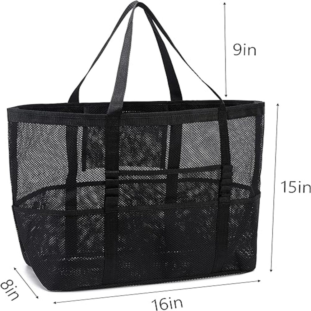 Bolso anti-arena para Playa o picnic (Negro)