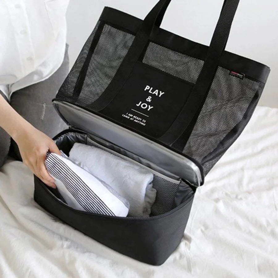 Bolso anti-arena para Playa o picnic con zona cooler