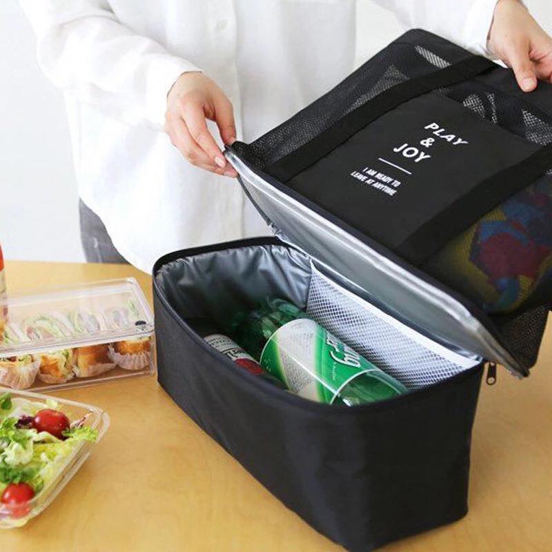 Bolso anti-arena para Playa o picnic con zona cooler