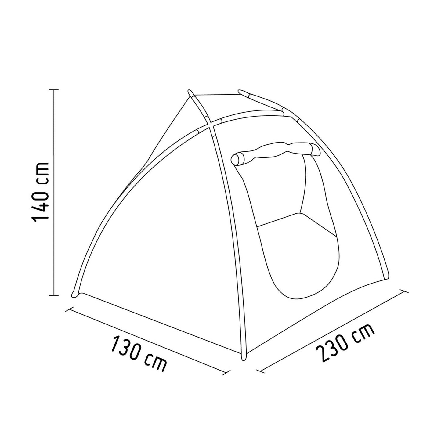 Carpa Beach Shelter (2 personas) - National Geographic