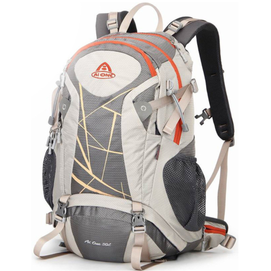 Mochila Outdoor 30 Litros (Plomo) - AI ONE