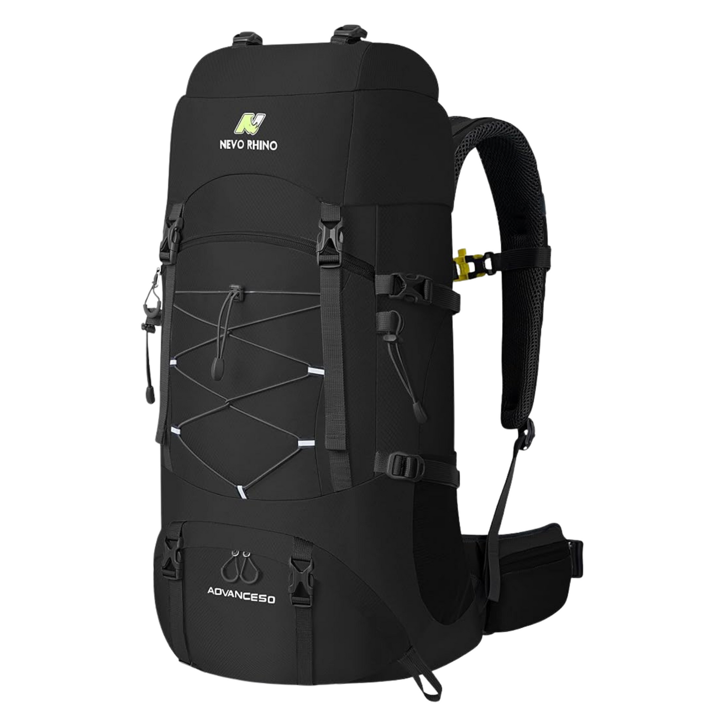 Mochila Outdoor Advance 50 litros (Negro) - NEVO RHINO