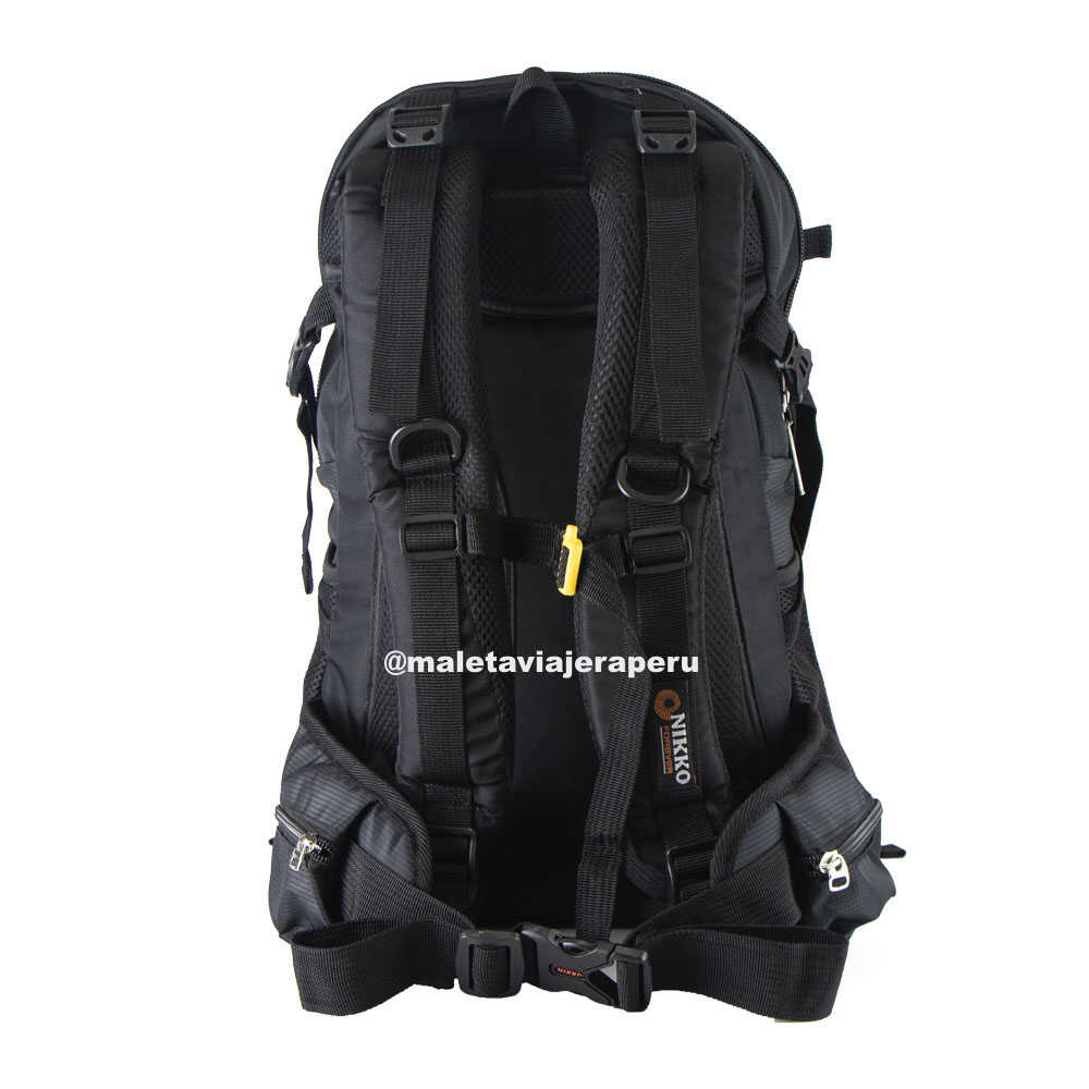 Mochila Outdoor Electrón 40 litros (Negro) - Nikko Equipment