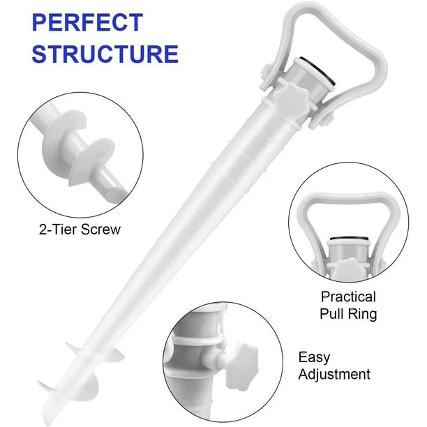Sombrilla protección UV (Blanco)- National Geographic