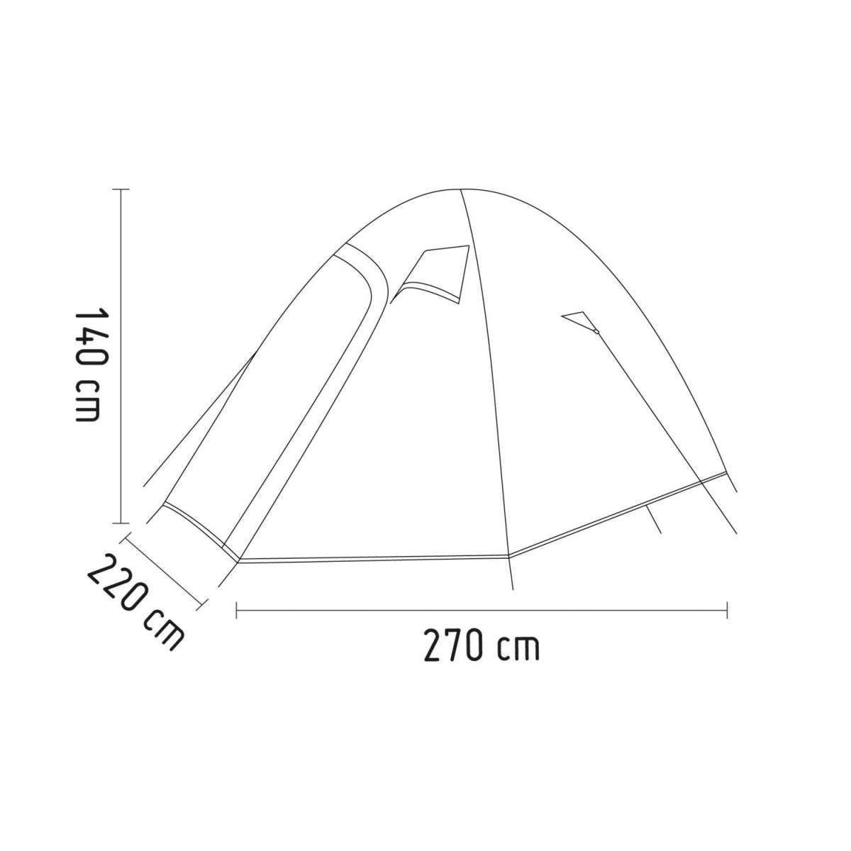 Carpa Ottawa IV (4 Personas) - National Geographic - Tienda Maleta Viajera Perú - carpa