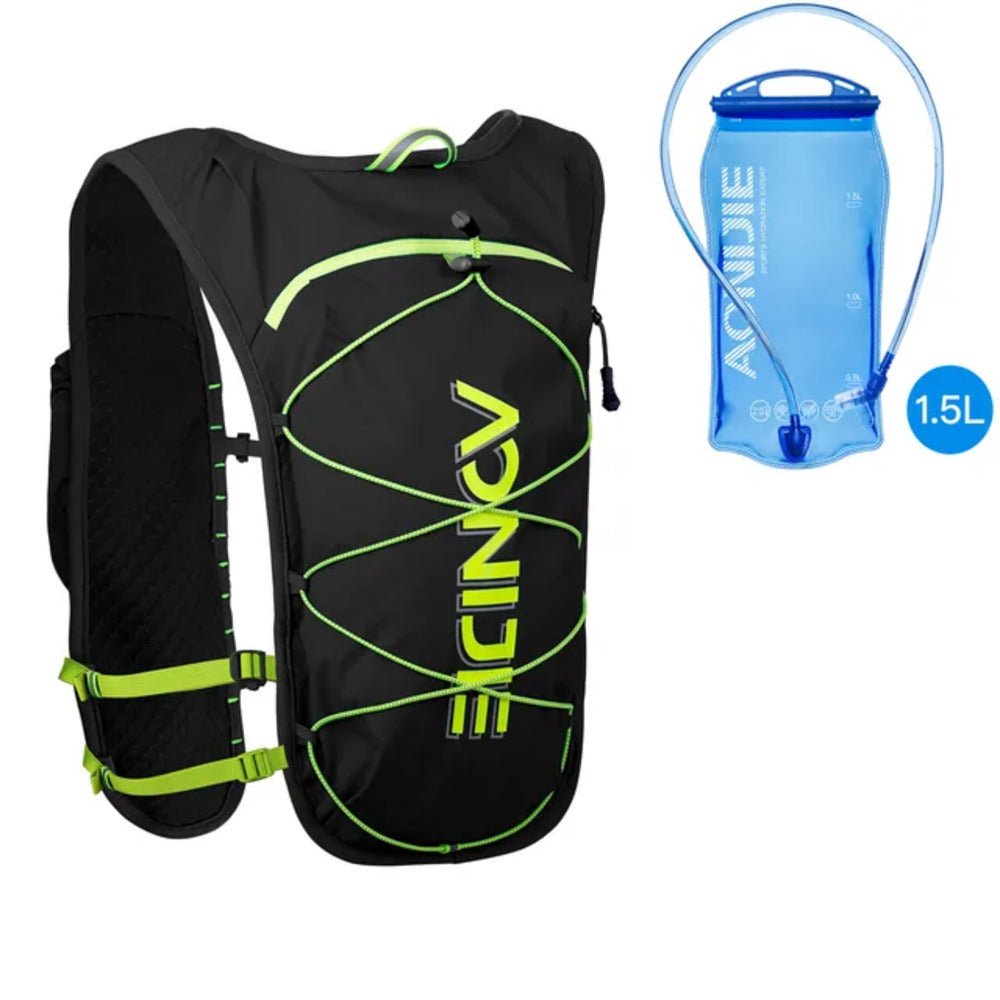 Chaleco Hidratacion + bolsa de agua C9107 (Negro) - Aonijie - Tienda Maleta Viajera Perú -