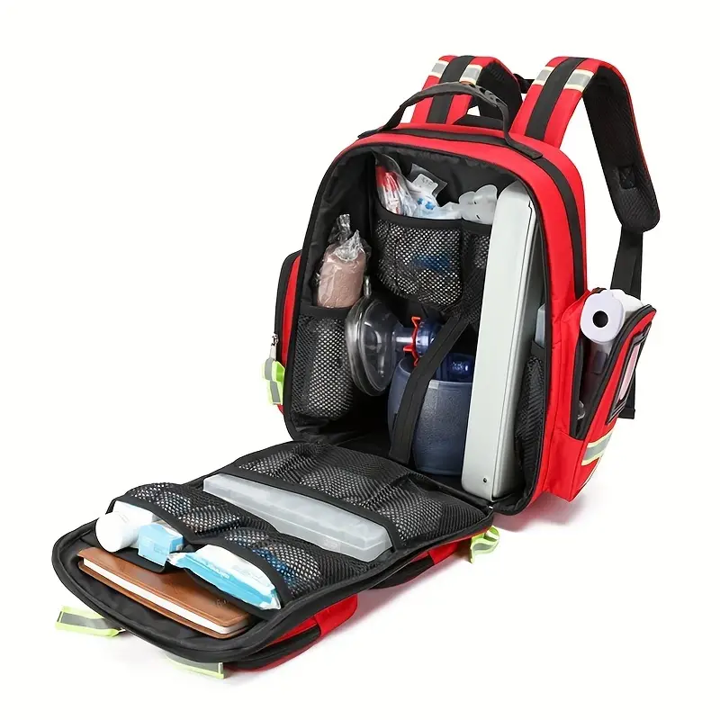 Mochila profesional para emergencias primeros auxilios y rescate