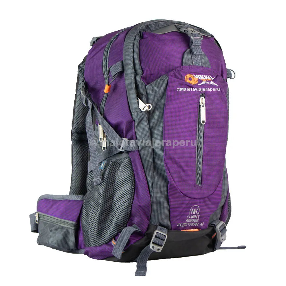 Mochila Electron 40Lt Nikko Equipment (Morado) Backpacks