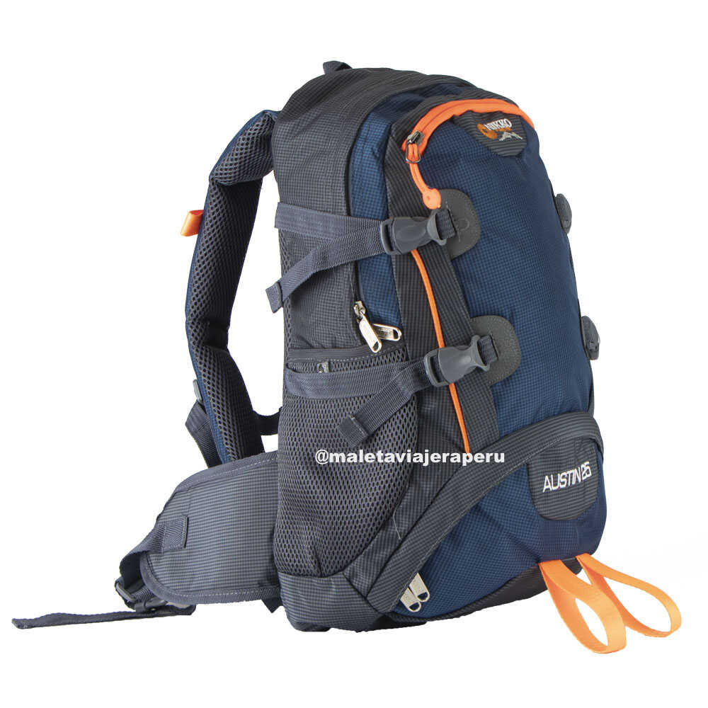 Mochila Outdoor Austin 25 litros (Acero) - Nikko Equipment