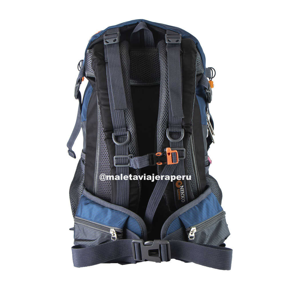 PACK Mochila Adventure 40 (Acero) + Bastónes + Cobertor