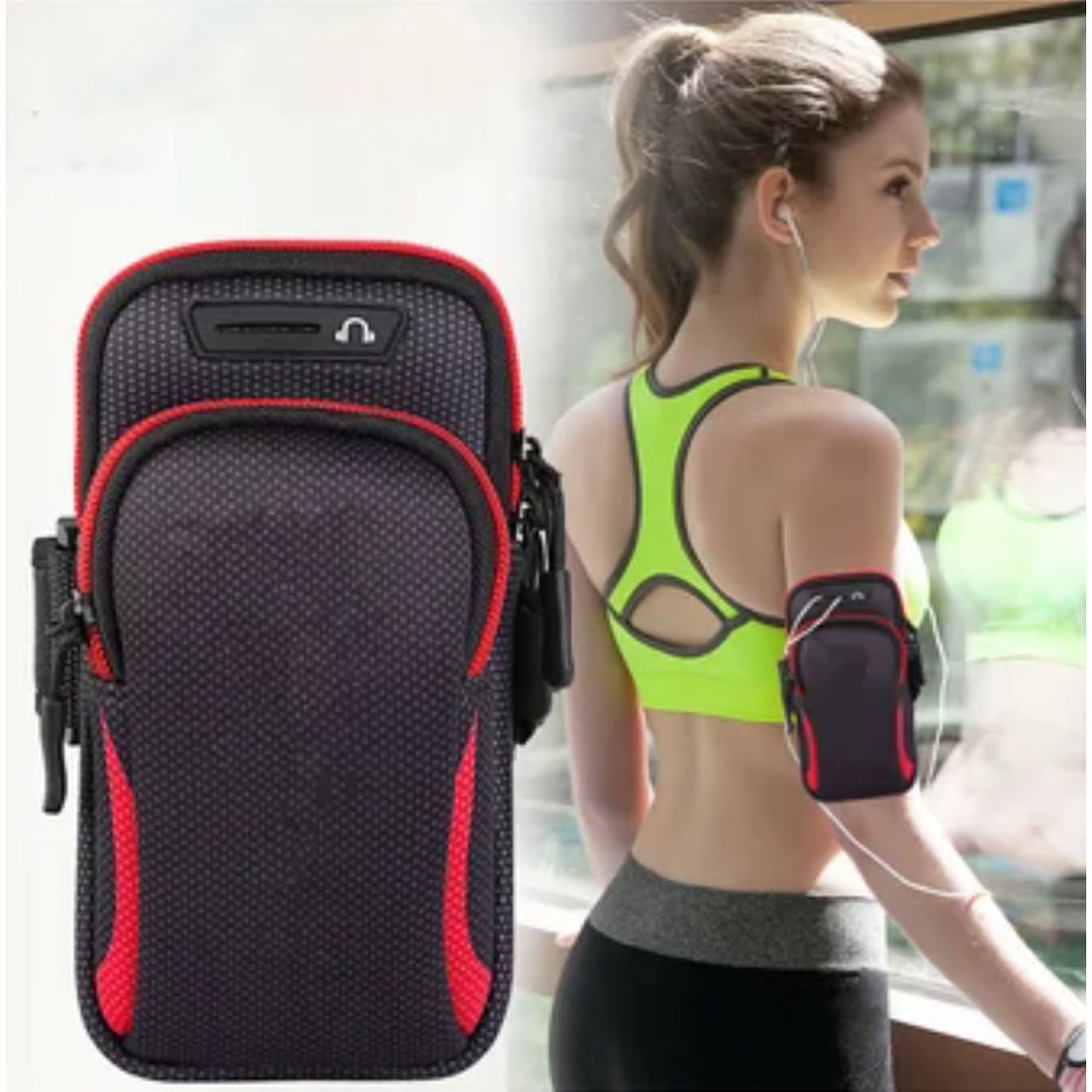 Funda porta celular deportiva para running o gimnasio