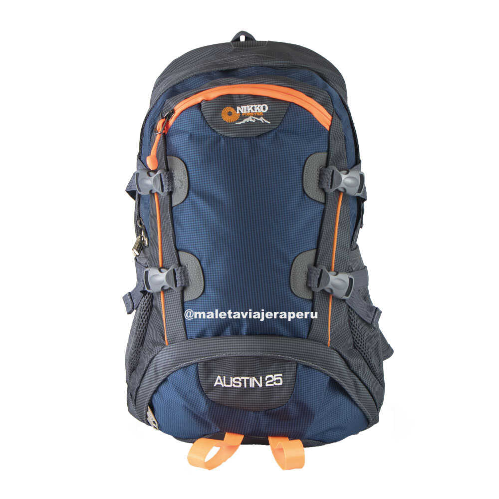 Mochila Outdoor Austin 25 litros (Acero) - Nikko Equipment