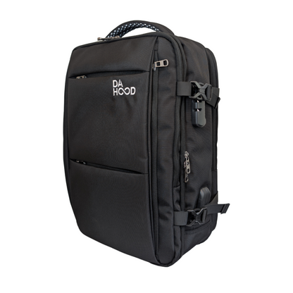 Mochila Viajera Deluxe (Negro) - Da Hood