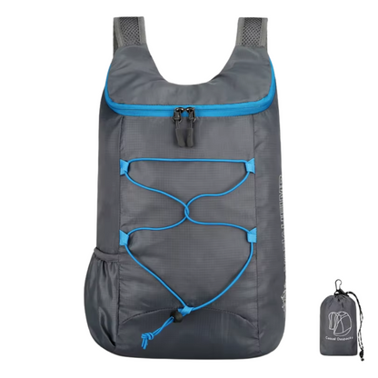 Mochila Plegable Portátil (Plomo)