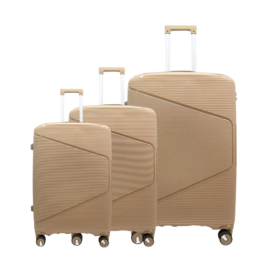 Set de Maletas para Viaje (Beige) - SLOGHO