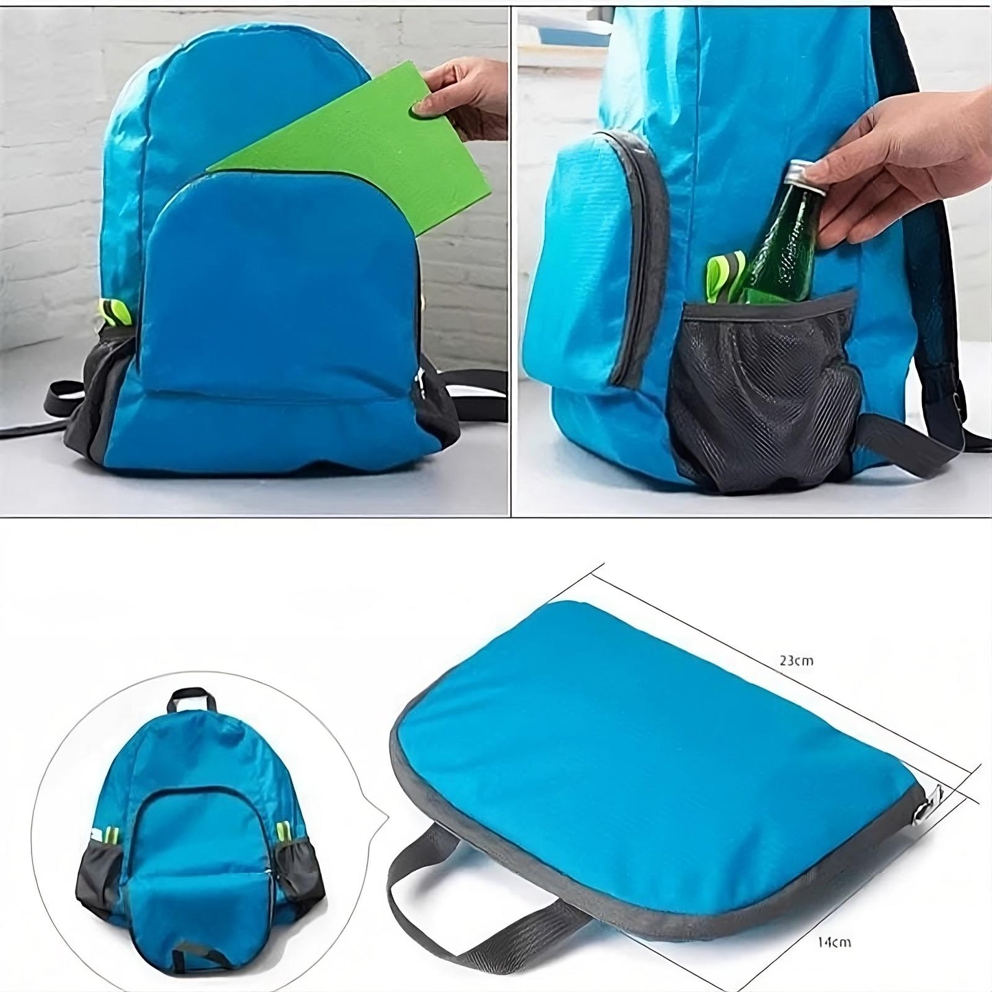 Mochila Plegable Portatil 20 litros