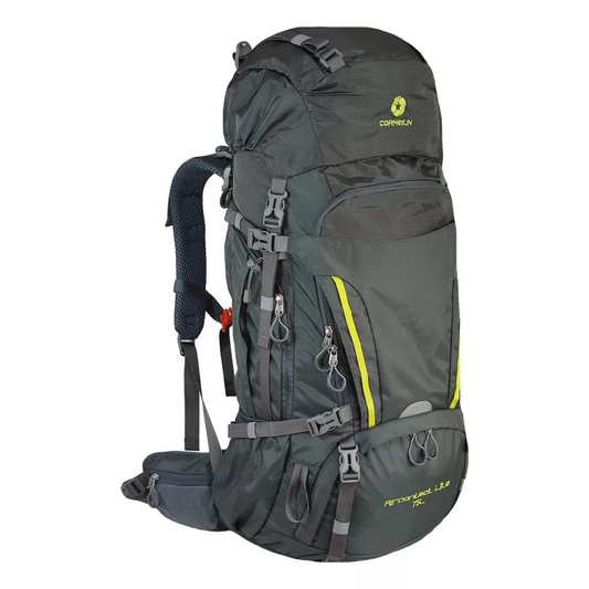 Mochila Outdoor Aircontact 75 Litros (Plomo) - Cormeilin