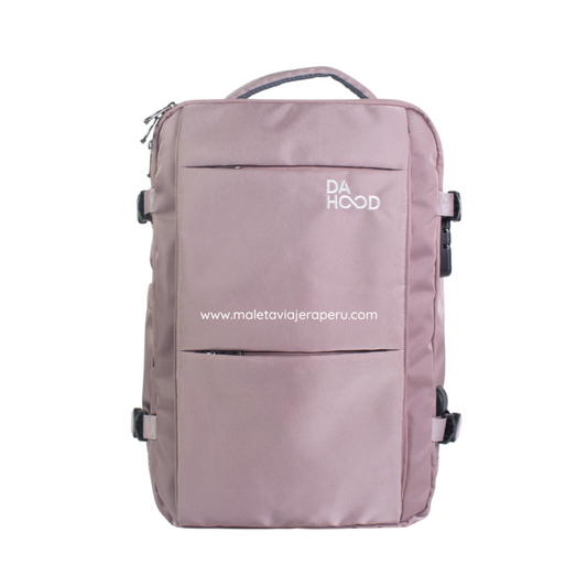 Mochila Viajera Deluxe (Palo Rosa) - Da Hood