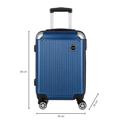 Maleta de ruedas Mini-Cabina (Azul) - ABS