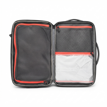 Mochila Viajera Portalaptop Expandible (Gris) - Sky Bow