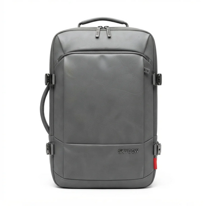 Mochila Viajera Portalaptop Expandible (Gris) - Sky Bow