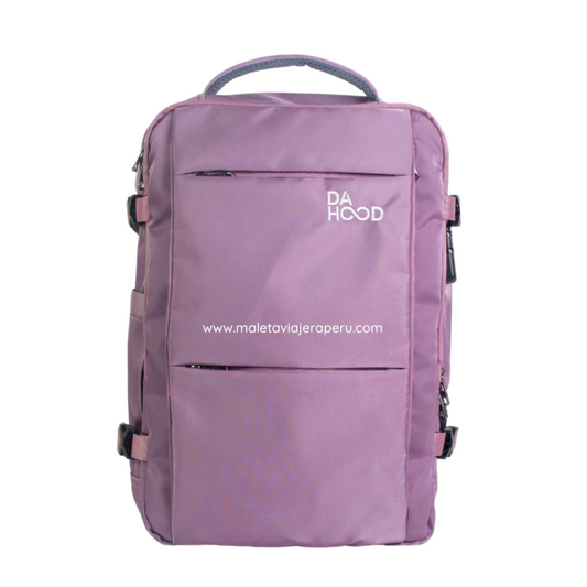 Mochila Viajera Deluxe (Uva) - Da Hood