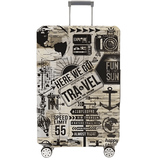 Funda protectora elástica para maleta grande (Viajes)