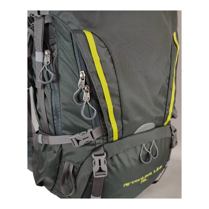 Mochila Outdoor Aircontact 75 Litros (Plomo) - Cormeilin