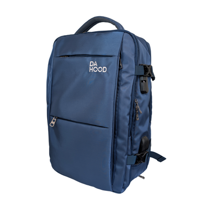 Mochila Viajera Deluxe (Azul) - Da Hood