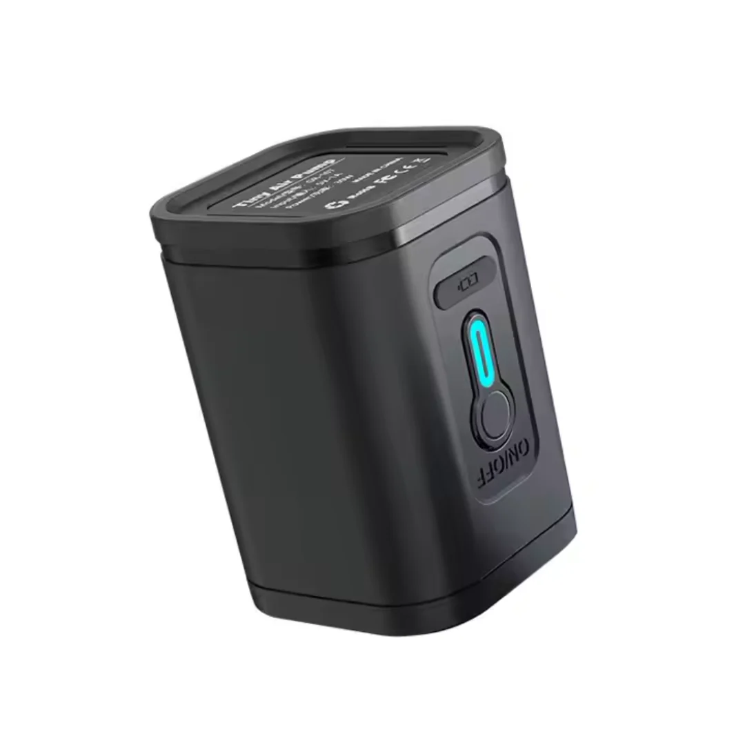 Aspiradora de aire portátil recargable con linterna (Negro) - AIRBAG