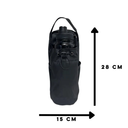 Bolsa porta botellas de gimnasio magnética
