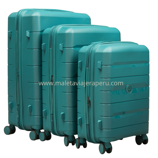 Maletas de ruedas para viaje (Verde) - RARLON