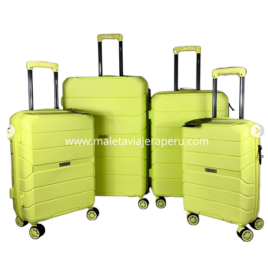 Maletas de ruedas para viaje linea (Limón) - LLG