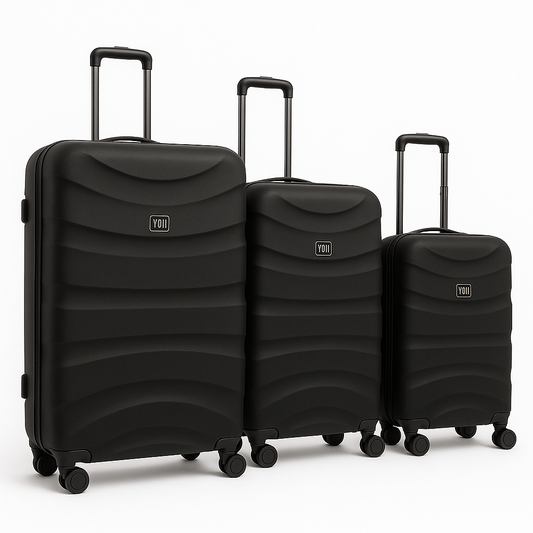 Maleta de ruedas Policarbonato (Negro)