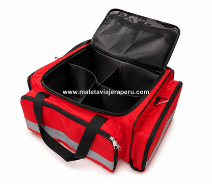 Maleta de Emergencia Profesional para Primeros Auxilios (Grande)