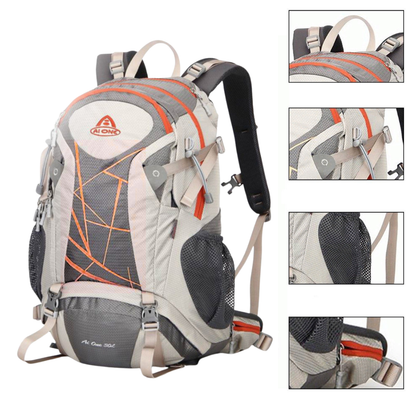 Mochila Outdoor 30 Litros (Plomo) - AI ONE