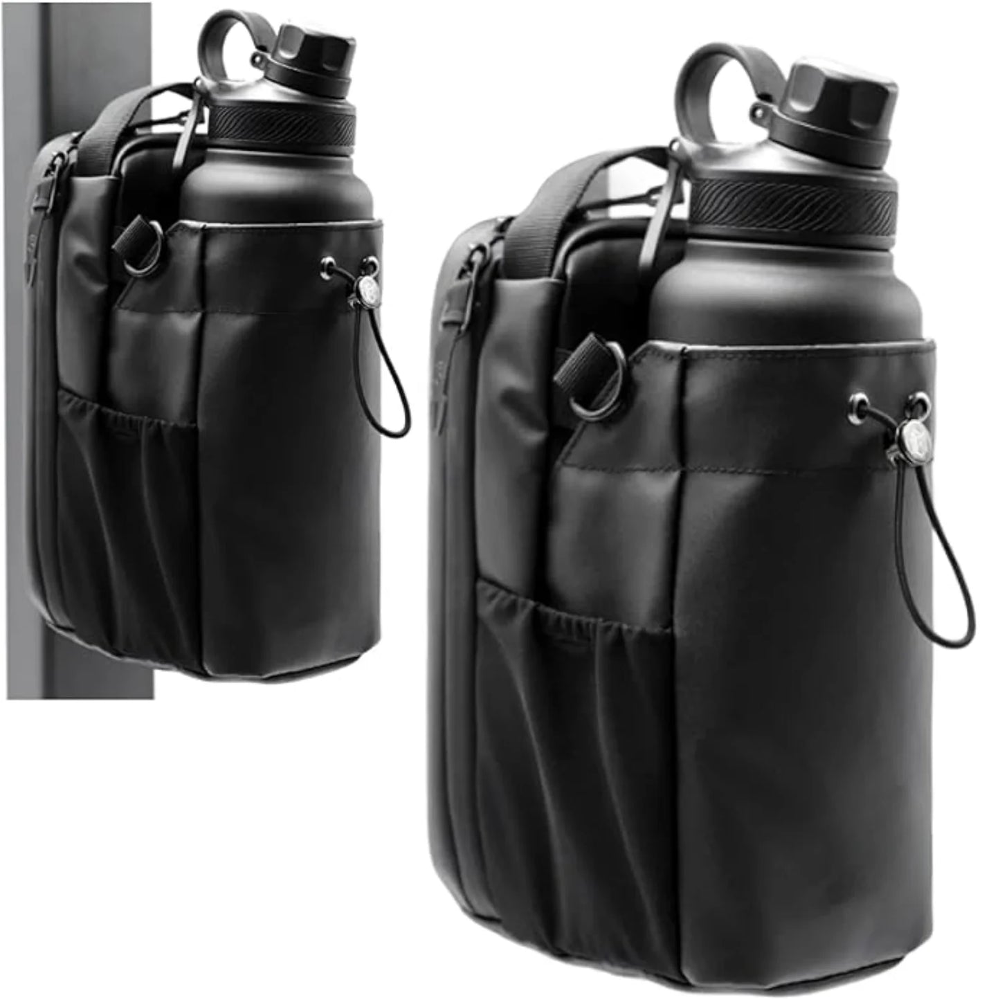 Bolsa porta botellas de gimnasio magnética