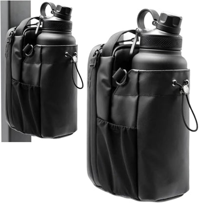 Bolsa porta botellas de gimnasio magnética