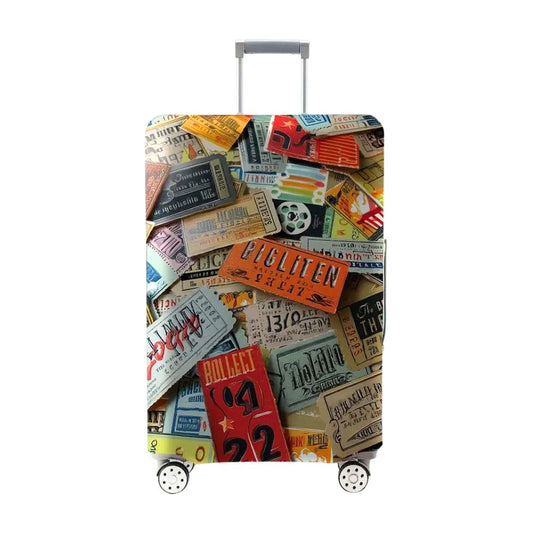 Funda protectora elástica para maleta Grande (Sellos)